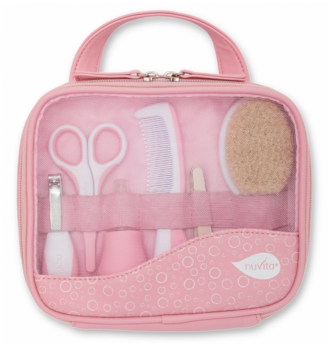 Набір для догляду за дитиною Nuvita Великий, рожевий (NV1146PINK) - Pampik