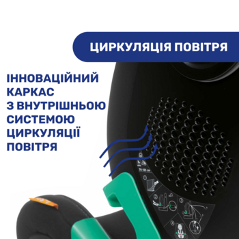 Автокресло Chicco MySeat i-Size Air, черный (79873.72) - Pampik - 9