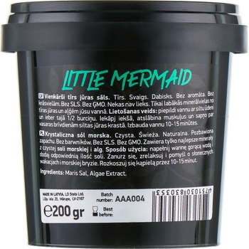 Сіль для ванни Beauty Jar Little Mermaid 200 г - Pampik - 2