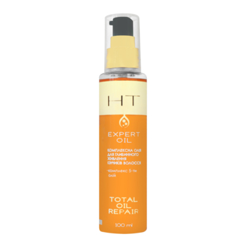 Олія для кінчиків волосся Hair Trend Total oil repare, 100 мл - Pampik