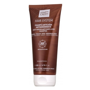 Шампунь Martiderm Антисеборейный от выпадения волос, 200 мл - Pampik