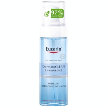 Міцелярна очищуюча пінка Eucerin DermatoClean Hyaluron 150 мл - Pampik