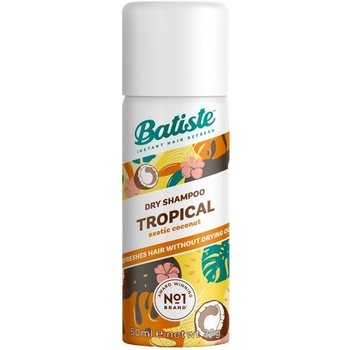 Сухий шампунь Batiste Tropical, 50 мл - Pampik