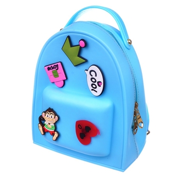 Рюкзак Дитячий Offtop Принцеса, блакитний (855355) - Pampik