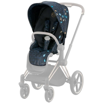 Комплект текстилю Cybex Priam Jewels of nature, темно-синій (521002821) - Pampik