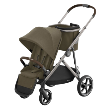 Прогулянкова коляска Cybex Gazelle S TPE Classic Beige mid beige (520003463) - Pampik