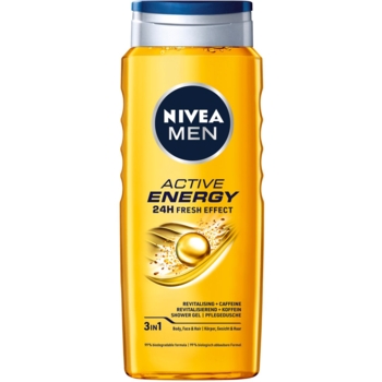 Гель для душа Nivea Men Boost 3 в 1, 500 мл - Pampik