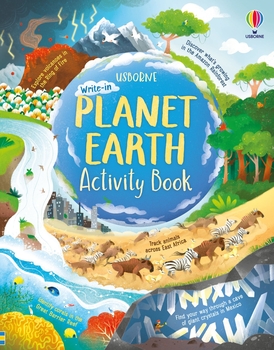 Книга-головоломка Planet Earth Activity Book - Sam Baer, Lizzie Cope, англ. язык (9781474986298) - Pampik