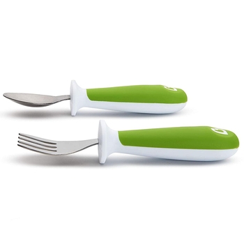 Набір Munchkin Raise ложка та вилка, зелений, 2 шт. (27148.03) - Pampik - 2
