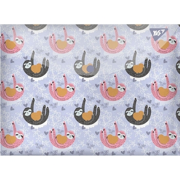 Папка-конверт Yes Lazy Guys, A4, с кнопкой (491880) - Pampik