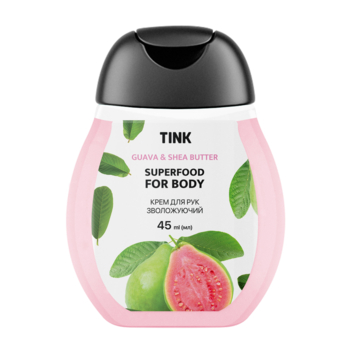 Увлажняющий крем для рук Tink Guava, с экстрактом гуавы и маслом ши, 45 мл - Pampik
