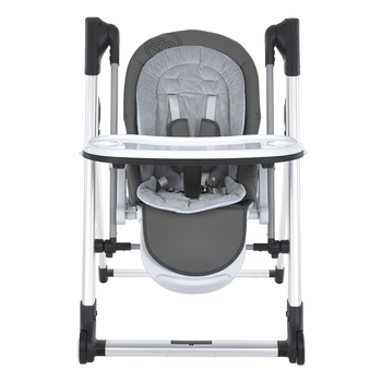 Стульчик-качеля El Camino ME 1102 Debut Serious Gray, серый (25813) - Pampik - 2