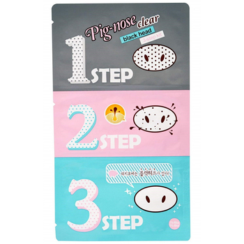 Набір для видалення чорних цяток Holika Holika Pig Nose Clear Black Head 3-Step Kit, 8 г - Pampik