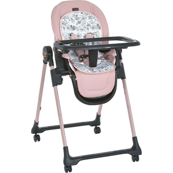 Стільчик для годування El Camino ME 1037-B Crystal Rose Gold, рожевий (25946) - Pampik