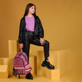 Рюкзак Yes TS-61 Maybe, розовый (558746) - Pampik - 6