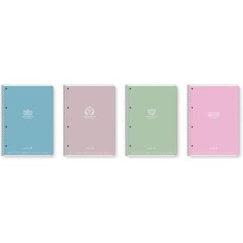 Колледж-блок Student, А4, в клеточку, спираль, 80 л., University international, розовый (A4-CC-080-6508K) - Pampik - 2