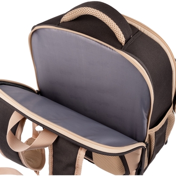 Рюкзак каркасний 1 Вересня S-98 Pussycat, сірий з бежевим (559501) - Pampik - 13