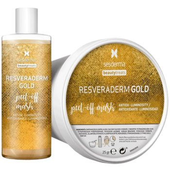 Маска-пилинг для лица Sesderma Beauty Treats Resveraderm Gold Peel-Off Mask 75 мл + 25 г - Pampik