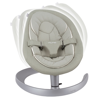 Шезлонг-качалка Nuna Leaf Grow Biscotti, с игровой дугой, оливковый (SE10306TYMGL) - Pampik - 6