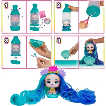 Ігровий набір ​IMC Toys VIP Pets S4 Модний улюбленець Spring vibes 10 см (713130) - Pampik - 3