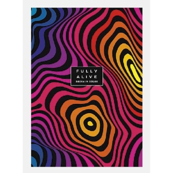 Блокнот для записів Student Абстракція , А6, в клітинку, склеювання, 50 аркушів (A6-GB-050-824K) - Pampik