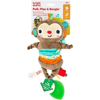 Іграшка-підвіска музична Bright Starts Pull, Play & Boogie Musical Activity Toy (13089) - Pampik - 2