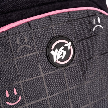 Рюкзак Yes T-117 Happy time, серый (558965) - Pampik - 11