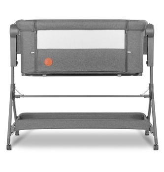 Дитяче ліжечко Lionelo Leonie Plus 3 в 1 Grey Stone, сірий - Pampik - 3