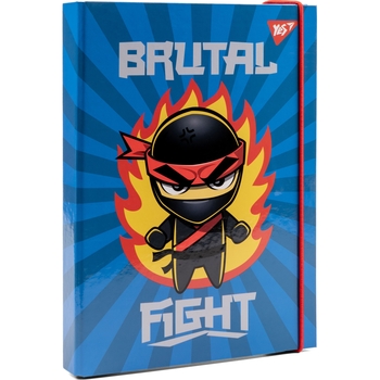 Папка Yes Ninja, В5, на резинке (500227) - Pampik