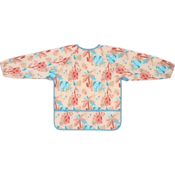 Нагрудник с длинным рукавом BabyOno Джунгли, от 2 лет, 85x42 см (1477/02) - Pampik