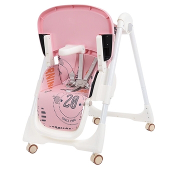 Стільчик для годування Bambi M 5673-8 Pink, рожевий (25516) - Pampik - 5