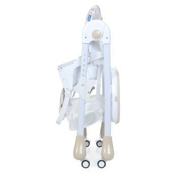 Стульчик для кормления Bambi M 3233 Mommy Bear Beige, бежевый (24225) - Pampik - 8
