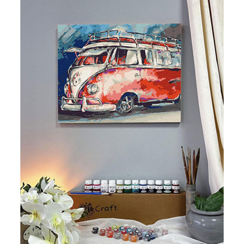 Картина за номерами ArtCraft Легендарне авто 40x50 см (12500-AC) - Pampik - 3