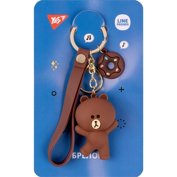 Брелок Yes Line Friends Brown (559362) - Pampik - 2