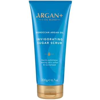 Цукровий скраб для тіла Argan+ Moroccan Argan Oil Invigorating, 200 г - Pampik