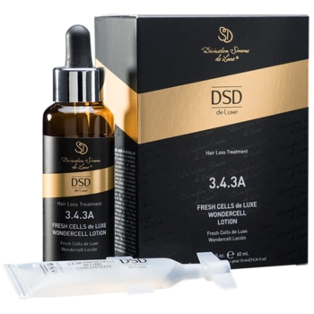 Лосьйон DSD De Luxe Fresh Cells DeLuxe Wondercell Lotion № 3.4.3А проти випадіння волосся, 50 мл +10 мл - Pampik