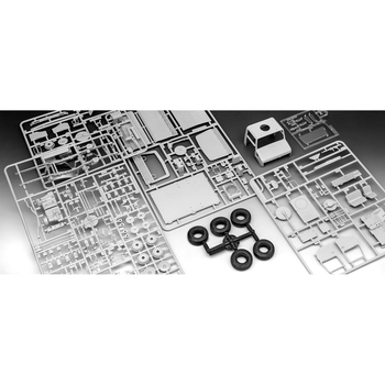 Сборная модель Revell Грузовик Unimog 2T milgl, уровень 5, масштаб 1:35, 190 деталей (RVL-03337) - Pampik - 8