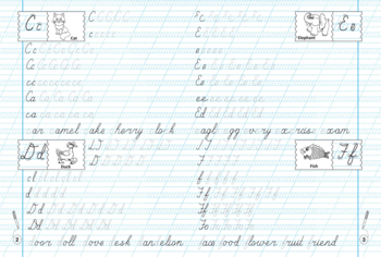 Прописи-тренажер Англійська мова. Рукописний шрифт (F00026181) - Pampik - 2