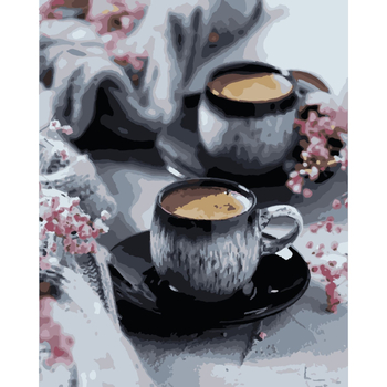 Картина за номерами ArtCraft Кашемірова кава 40x50 см (12106-AC) - Pampik