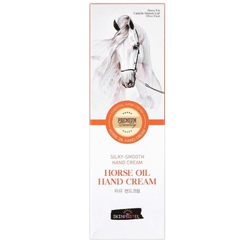 Крем для рук Skinpastel Premium Horse Oil Hand Cream, відновлювальний, 100 мл - Pampik - 3