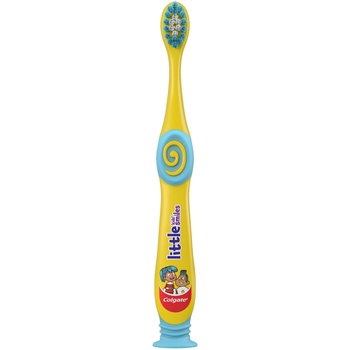 Дитяча зубна щітка Colgate Little Kids Smiles жовта - Pampik - 4