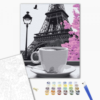 Картина за номерами ArtCraft Кава в Парижі 40x50 см (11208-AC) - Pampik - 4
