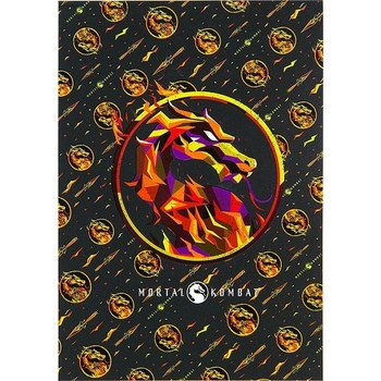 Блокнот-планшет Kite Mortal Kombat А5 в клітинку 50 аркушів (MK22-194-1) - Pampik