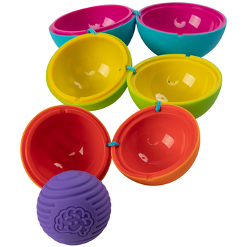 Сенсорна іграшка-сортер Fat Brain Toys Oombee Ball (F230ML) - Pampik - 3