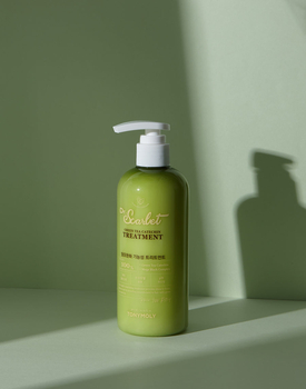 Шампунь Tony Moly Dr.Scarlet Green Tea Catechin Anti Hair Loss Treatment, против выпадения волос, 300 мл - Pampik - 2