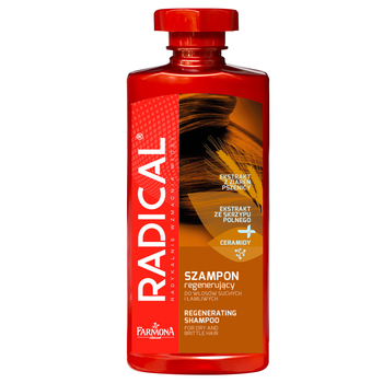 Шампунь Farmona Radical, регенерирующий, для сухих волос, 400 мл - Pampik