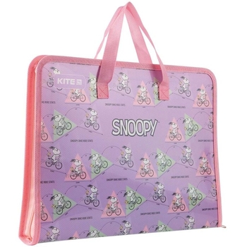 Папка-портфель Kite Peanuts Snoopy на молнии A4 (SN22-202) - Pampik - 2