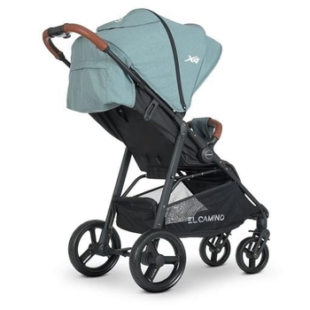 Коляска El Camino X4 ME 1024L Cloud Blue, блакитна (24469) - Pampik - 2