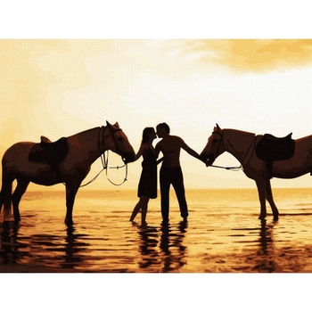 Картина за номерами ArtCraft Кохання всюди 40x50 см (10211-AC) - Pampik