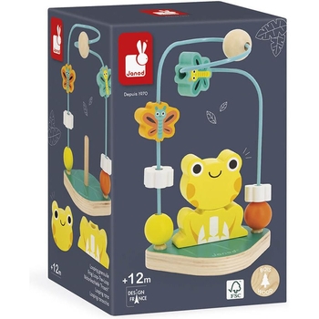Розвиваюча гра-лабіринт Janod Жабеня тропік (J08275) - Pampik - 4